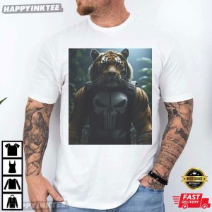 Tiger Warrior Skull T Shirt (4)