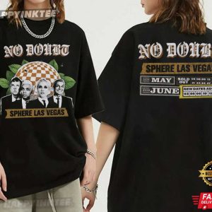 No Doubt Band Sphere Las Vegas Rock Music Tour T Shirt (2)