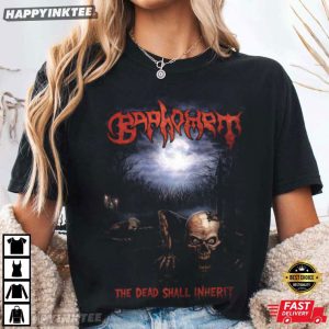 Baphomet The Dead Shall Inherit Skull Zombie Death Metal T Shirt (4)