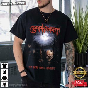 Baphomet The Dead Shall Inherit Skull Zombie Death Metal T Shirt (1)