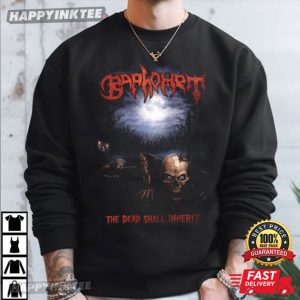 Baphomet The Dead Shall Inherit Skull Zombie Death Metal T Shirt (3)