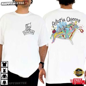 Tipsy Scoop Barlour Astoria Queens Map Art T Shirt (4)