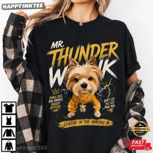 Mr Thunder Wink Legend In The Making Dog Lover T Shirt (3)