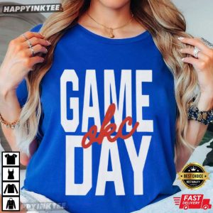 OKC Game Day Oklahoma City Thunder Basketball T Shirt (4)