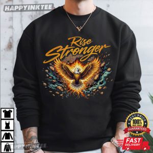 Rise Stronger Eagle Resilience Mindset Motivational T Shirt (1)