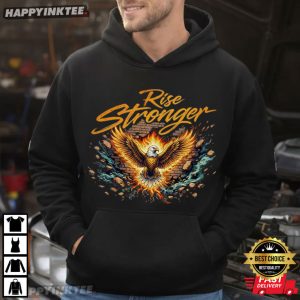 Rise Stronger Eagle Resilience Mindset Motivational T Shirt (3)