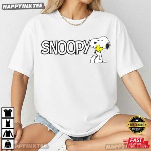 Snoopy Retro Peanuts Graphic T Shirt (2)
