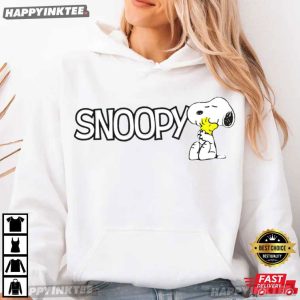 Snoopy Retro Peanuts Graphic T Shirt (3)