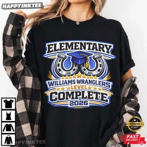 Elementary Williams Wrangler Level Complete 2026 T Shirt (2)
