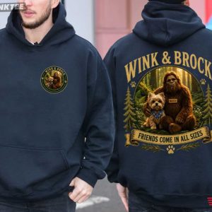 Wink And Brock Friends Come In All Sizes Animal Lover T Shirt (4)