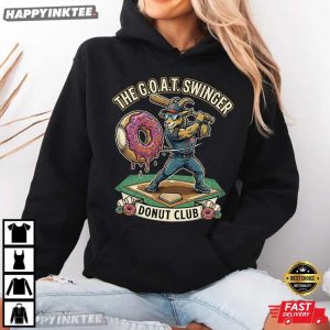 Goat Swinger Baseball Donut Lover Gift T Shirt (1)