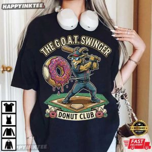 Goat Swinger Baseball Donut Lover Gift T Shirt (4)