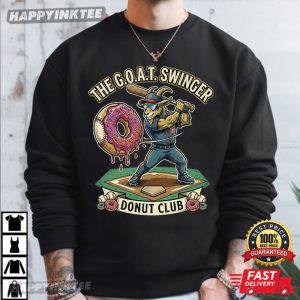 Goat Swinger Baseball Donut Lover Gift T Shirt (2)