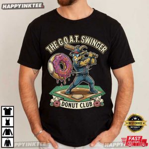 Goat Swinger Baseball Donut Lover Gift T Shirt (3)