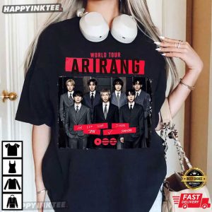 BTS Arirang World Tour Kpop Music T Shirt (4)