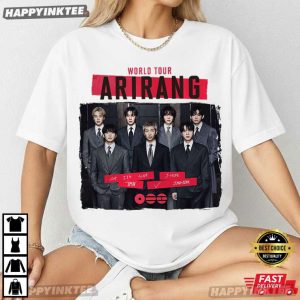 BTS Arirang World Tour Kpop Music T Shirt (2)