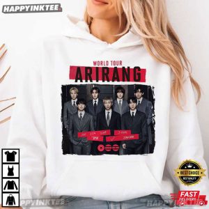 BTS Arirang World Tour Kpop Music T Shirt (3)