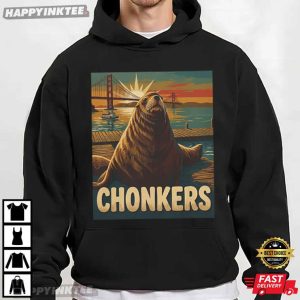 Chonkers The Sea Lion San Francisco Pier 39 Maritime T Shirt (3)