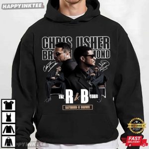 Chris Brown Usher Raymond The R&B Tour Music T Shirt (2)