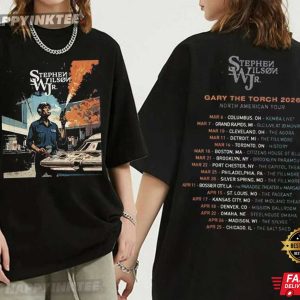 Stephen Wilson Jr Gary The Torch 2026 Music Tour T Shirt (1)