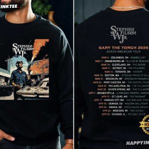 Stephen Wilson Jr Gary The Torch 2026 Music Tour T Shirt (2)