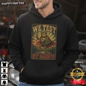 We Test At Dawn Medieval Frog Knight T Shirt (3)