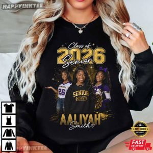 Class of 2026 Senior Graduation Custom Name And Picture T Shirt (2)