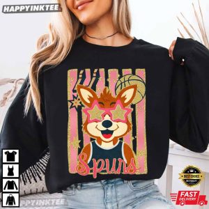 San Antonio Spurs Mascot Basketball T Shirt (1)