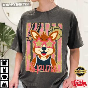San Antonio Spurs Mascot Basketball T Shirt (3)