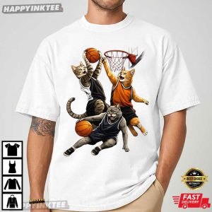 Cats Basketball Funny T Shirt (4)