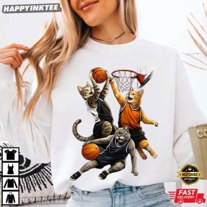 Cats Basketball Funny T Shirt (1)