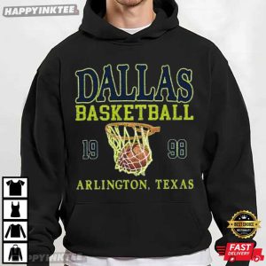 Dallas Basketball 1998 Arlington Texas Vintage T Shirt (2)