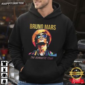 Bruno Mars The Romantic Tour Music T Shirt (4)
