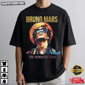 Bruno Mars The Romantic Tour Music T Shirt (1)