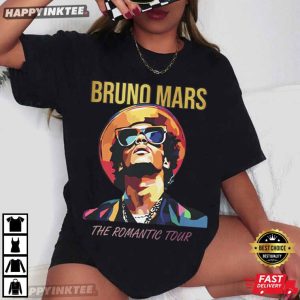 Bruno Mars The Romantic Tour Music T Shirt (2)