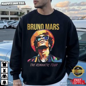 Bruno Mars The Romantic Tour Music T Shirt (3)