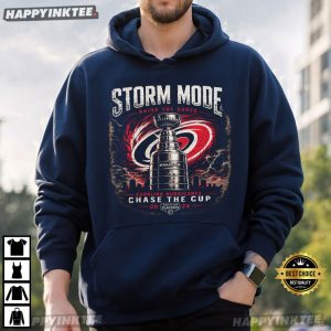 Storm Mode Raise The Surge Carolina Hurricanes Hockey T Shirt (2)