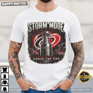 Storm Mode Raise The Surge Carolina Hurricanes Hockey T Shirt (3)