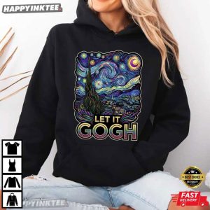 Let It Gogh Van Gogh Starry Night T Shirt (1)