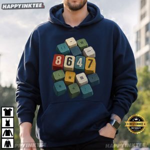 86 47 Keyboard Anti Trump Political Humor T Shirt (3)
