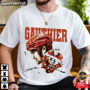 Cutter Gauthier Anaheim Ducks Ice Hockey Vintage T Shirt (1)