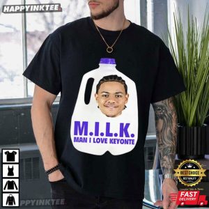MILK Man I Love Keyonte George Basketball T Shirt (4)