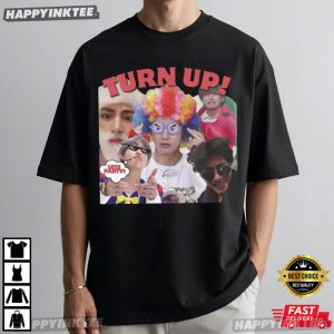 BTS V Kim Taehyung Turn Up Let’s Party T-Shirt