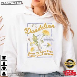 Ella Langley Dandelion Born To Live Free Riding On A Breeze T Shirt (2)