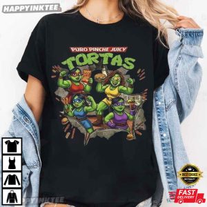 Puro Pinche Juicy Tortas Funny Mexican Food T Shirt (3)