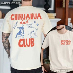 Chihuahua Dad Dog Lover Funny Dad Gift T Shirt (2)