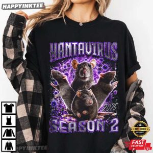 Hantavirus Season 2 Mouse Hantavirus Awareness Bootleg T Shirt (4)