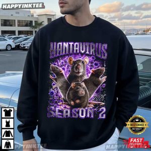 Hantavirus Season 2 Mouse Hantavirus Awareness Bootleg T Shirt (1)