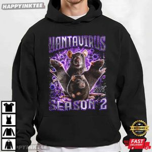 Hantavirus Season 2 Mouse Hantavirus Awareness Bootleg T Shirt (2)