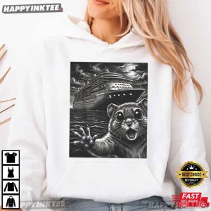 Hantavirus Shocked Vole and Cruise Ship Animal Meme T Shirt (4)